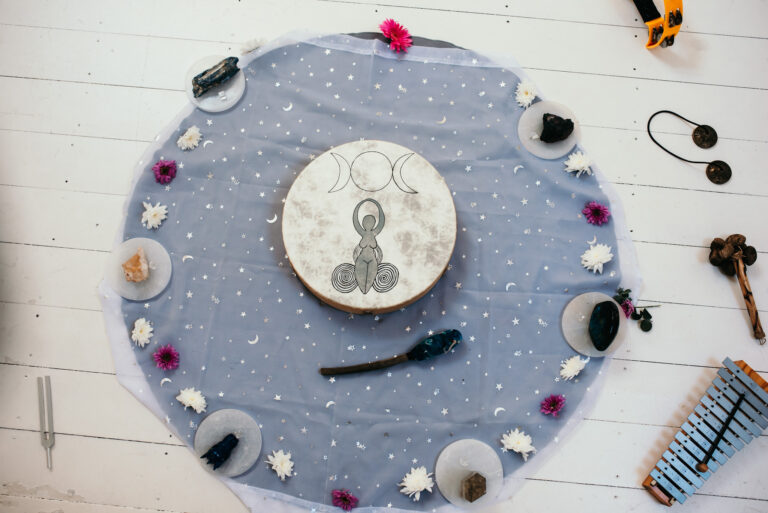 jeannie from solecare crystal therapy reflexologist group meditation