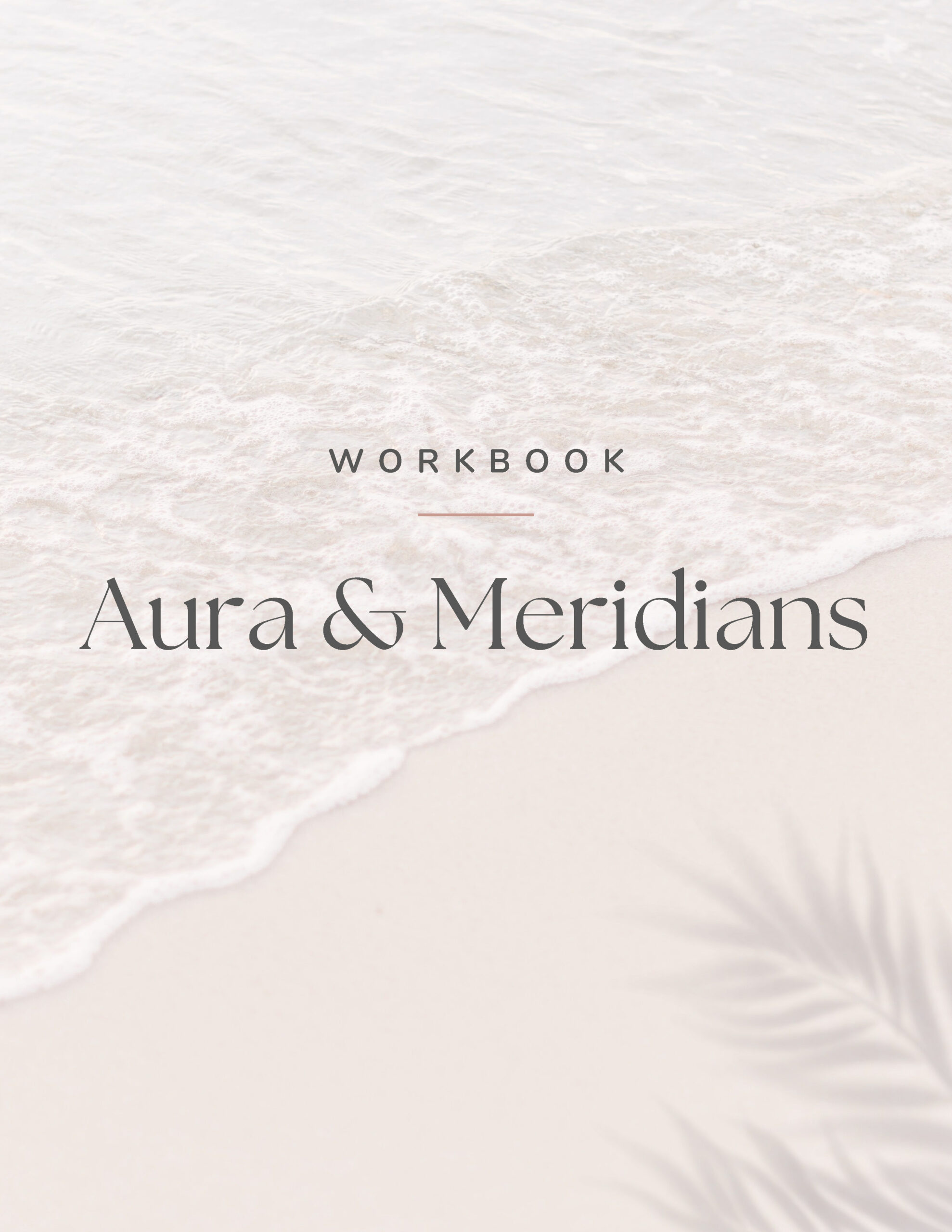 Auras & Meridians Workbook